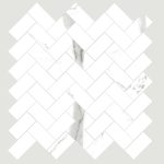 Qua Bianco River Polert Fiskebensmosaikk