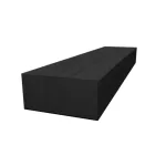 Z-UP Avslutningslist Sort 31x20x2780 Melamin