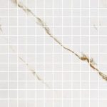 CP Marmoker Statuario Oro Honed Mosaikk 2,3x2,3 (6stk)