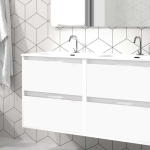 Duplach Zao Hvit Matt 120 m/led speil