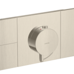 AXOR ONE Termostatmodul til innbygging med 3 uttak børstet nikkel