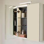 Vedum Speilskap Viken 600 Hvit 2 speil