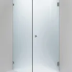 INR Dusjvegg Arc 13 Original måltilpasset frostet glass