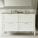 Vedum Anno servant med 4 skuffer, steintopp og porselensvask