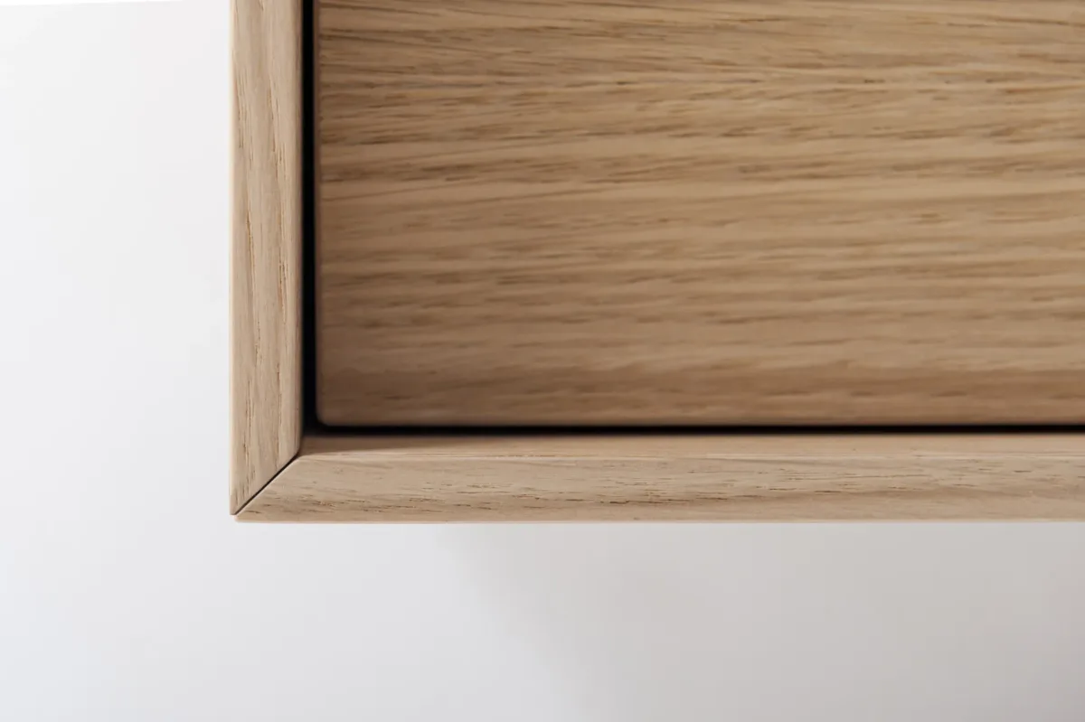 Studio servantskap i fargen forest 120 cm med Solid Surface vask - Bilde 3