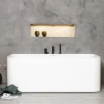 Sanipro Sense badekar hvit matt 170x80xH60