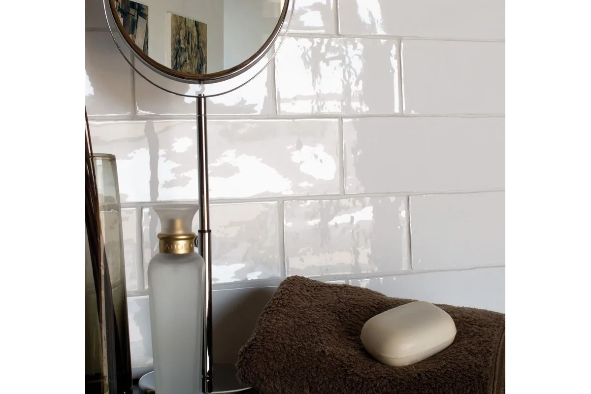 aa15e7bf69d2a6c98a0f608575086c4d.jpg Dekora Masia Blanco Brillo 7,5x15  (0,5 m2) - Bilde 1