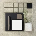 Venezia Grey mosaikk 5X5 (30x30cm brett)