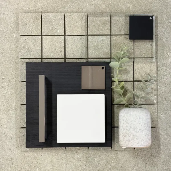 Venezia Grey mosaikk 5X5 (30x30cm brett)